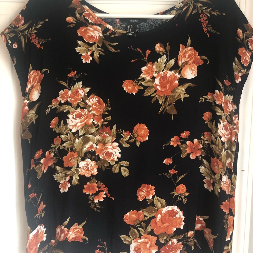 Forever 21 Floral Blouse